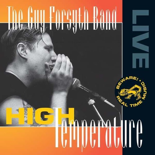 the album cover for Guy Forsyth - High Temperature