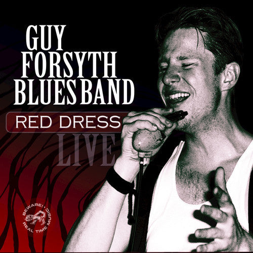 the album cover for Guy Forsyth - Red Dress [Digipak]