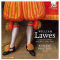 the album cover for Richard Boothby - Lawes: Pieces For The Lyra Viol