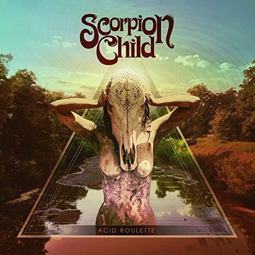 the album cover for Scorpion Child - Acid Roulette [Limited Edition Swamp Green Vinyl]
