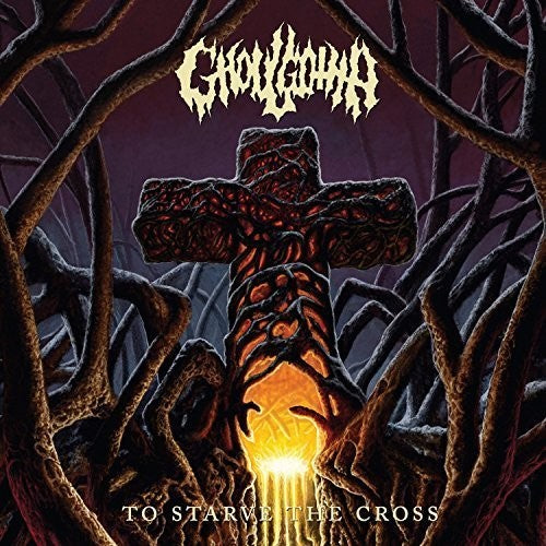 the album cover for Ghoulgotha - To Starve The Cross