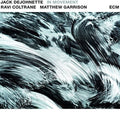 the album cover for Jack Dejohnette / Coltrane,Ravi / Garrison,Matt - In Movement