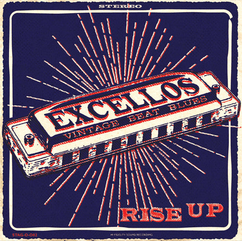 the album cover for Excellos - Rise Up