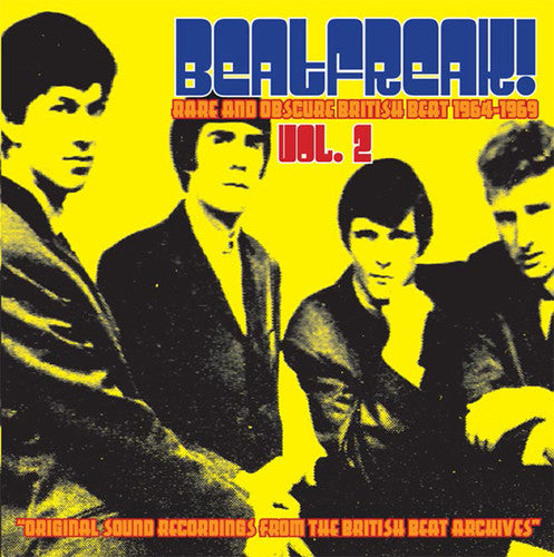 the album cover for Beatfreak 1 Rare & Obscure British Beat / Various - Beatfreak 1: Rare & Obscure British Beat / Various