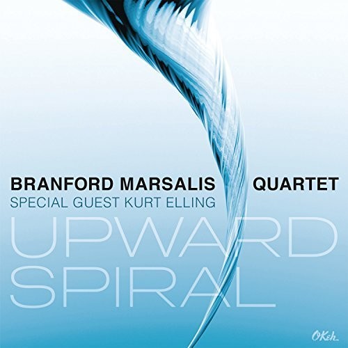 the album cover for Branford Marsalis / Elling,Kurt - Upward Spiral