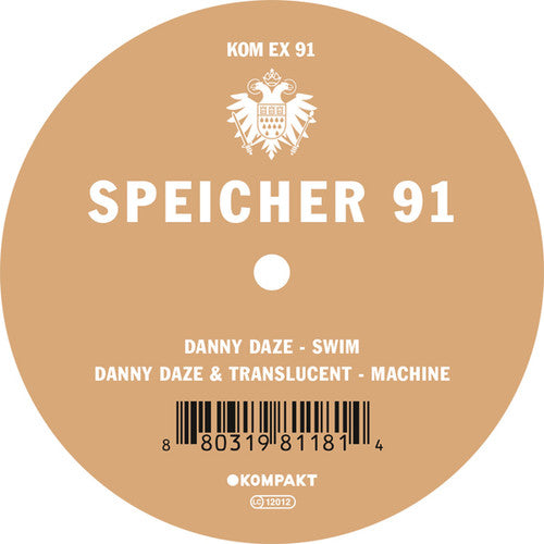 the album cover for Danny Daze - Speicher 91