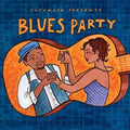 the album cover for Putumayo Presents - Blues Party