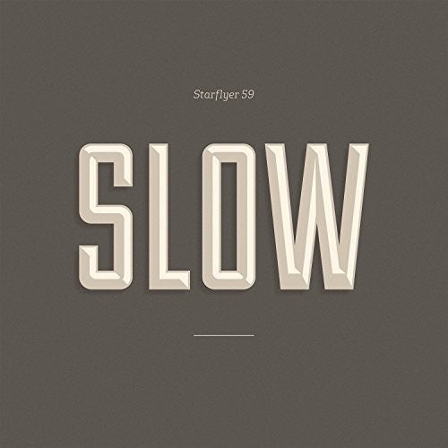 the album cover for Starflyer 59 - Slow [Vinyl]