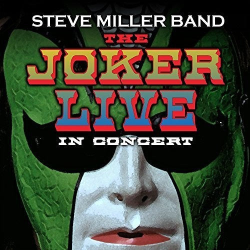 the album cover for Steve Miller Band - The Joker Live