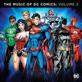 the album cover for Various Artists - The Music Of DC Comics, Vol. 2