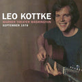 the album cover for Leo Kottke - Warner Theater Washington September 1978