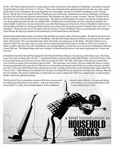 the album cover for Household Shocks / Various - Household Shocks / Various