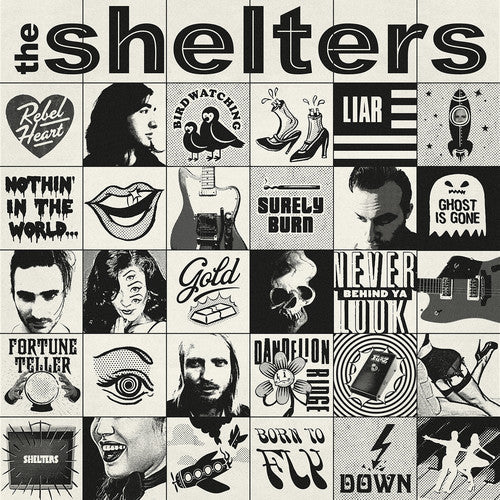 the album cover for The Shelters - The Shelters