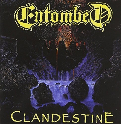 the album cover for Entombed - Clandestine