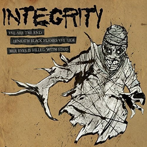 the album cover for Integrity / Power Trip - Split