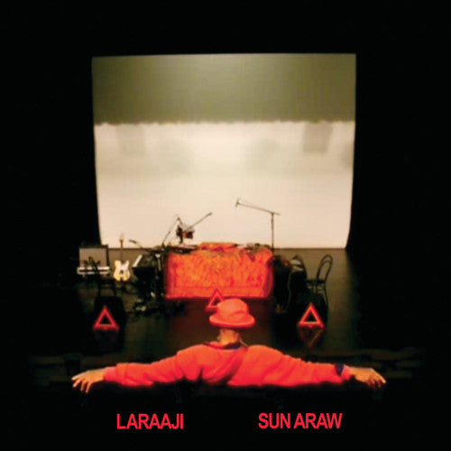 the album cover for Laraaji / Sun Araw - Professional Sunflow