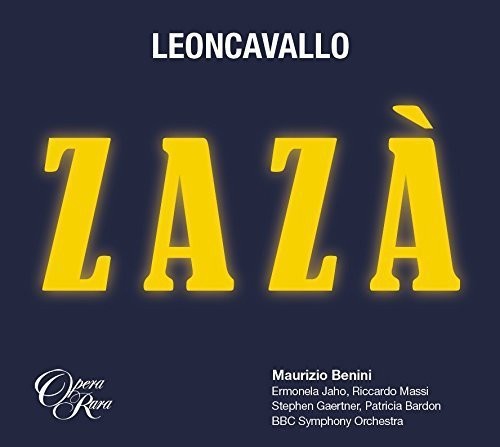 the album cover for Leoncavallo / Bbc Symphony Orchestra - Zaza