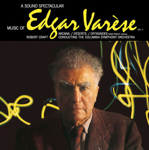 the album cover for Edgar Varese - Music Of Edgar Varese 2
