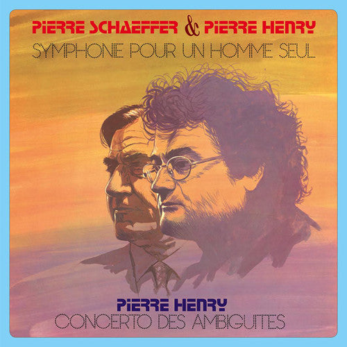 the album cover for Pierre Schaeffer / Pierre,Harvey - Symphone Pour Un Homme Seul - Concerto Des