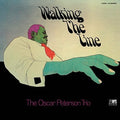 the album cover for The Oscar Peterson Trio - Walking The Line (Uk)