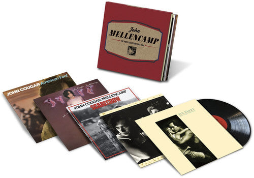 the album cover for John Mellencamp - The Vinyl Collection 1982-1989 [5 LP Box Set]