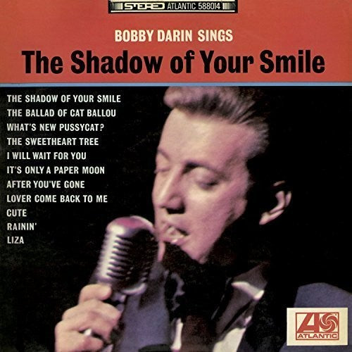 the album cover for Bobby Darin - Sings The Shadow Of Your Smile