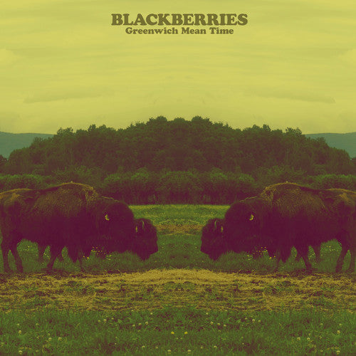 the album cover for Blackberries - Greenwich Mean Time