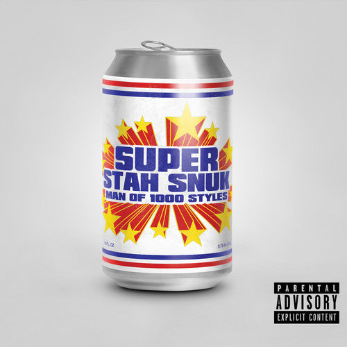 the album cover for Superstah Snuk - Man Of 1000 Styles