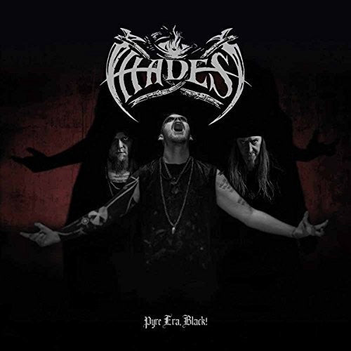 the album cover for Hades Almighty / Drudkh - Pyre Era Black! / One Who Talks With The Fog