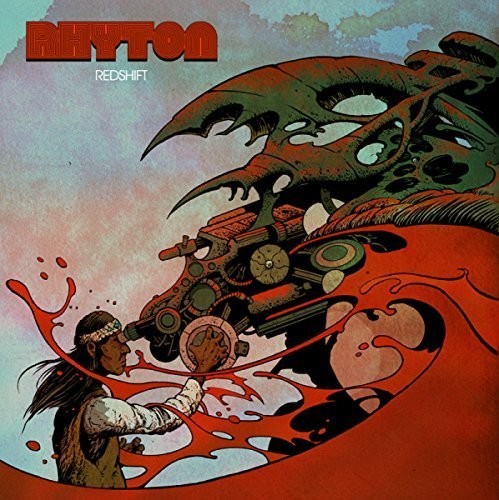 the album cover for Rhyton - Redshift