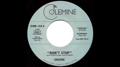 the album cover for Orgone - Don't Stop