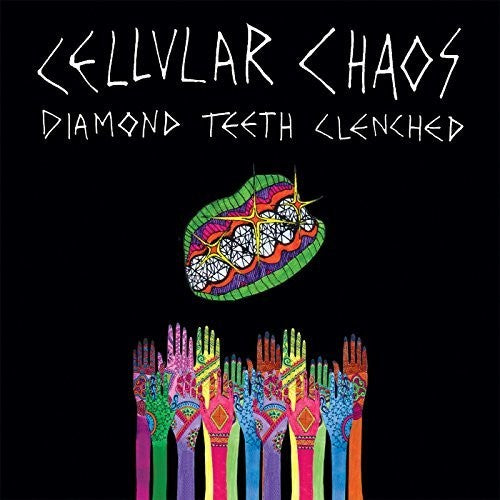 the album cover for Cellular Chaos - Diamond Teeth Clenched [Colored Vinyl] (Post)