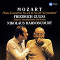 the album cover for Harnoncourt Gulda - Piano Concertos Nos 23 & 26 - Gukda/Harnoncourt