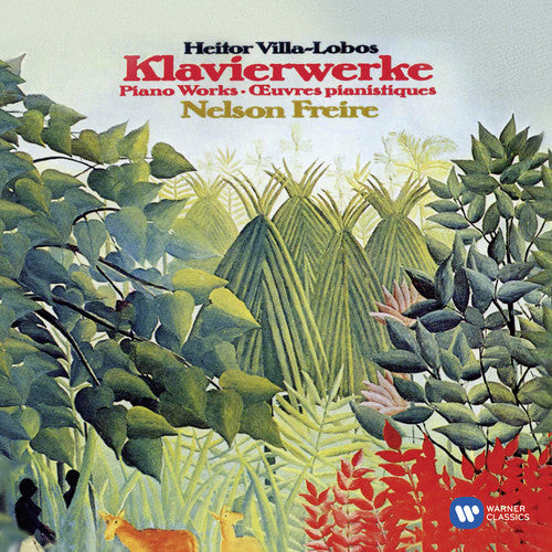 the album cover for Villa-Lobos - Piano Works-Freire