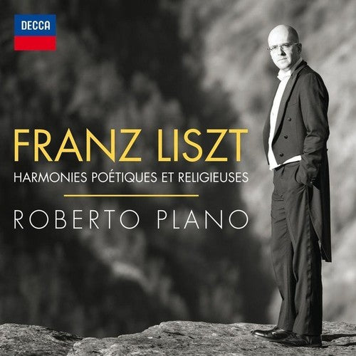 the album cover for Liszt / Roberto Plano - Harmonies Poetiques Et Religieuses