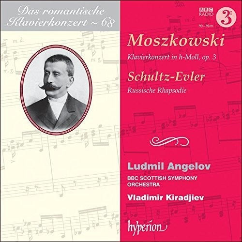the album cover for Ludmil Angelov - The Romantic Piano Concerto Vol.68