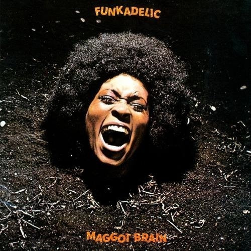 the album cover for Funkadelic - Maggot Brain [Limited Edition Chocofunkalatte Vinyl]