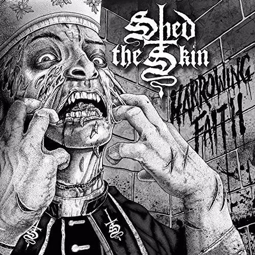 the album cover for Shed the Skin - Harrowing Faith