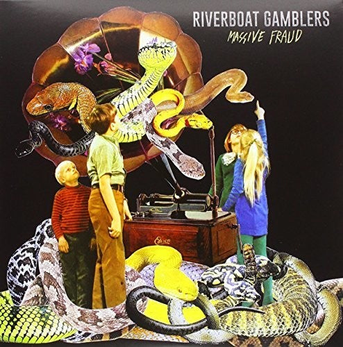 the album cover for Riverboat Gamblers - Massive Fraud