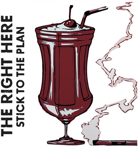 the album cover for Right Here - Stick To The Plan