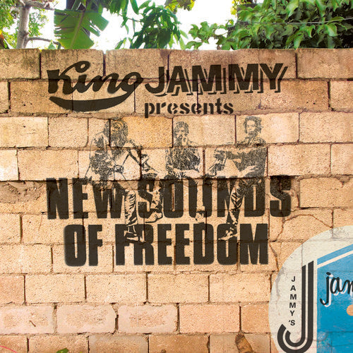 the album cover for King Jammy - King Jammy Presents New Sounds Of Freedom [Vinyl]
