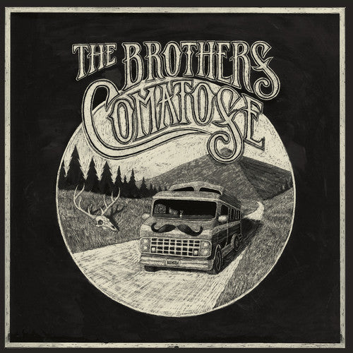 the album cover for The Brothers Comatose - Respect The Van