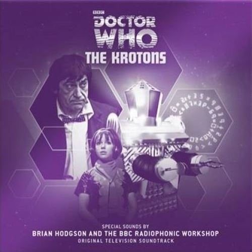 the album cover for Brian Hodgson / Bbc Radiophonic Workshop 10in - Krotons (Original Soundtrack)