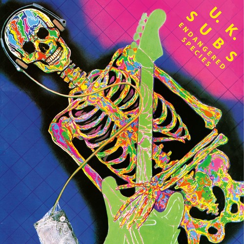 the album cover for Uk Subs - Endangered Species (Bonus Tracks) [Deluxe]