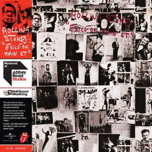 the album cover for The Rolling Stones - Exile on Main Street [Half Speed Mastering LP]