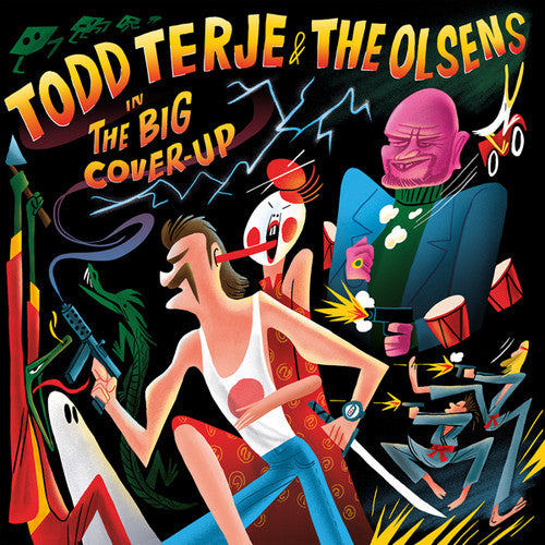 the album cover for Todd Terje & Olsens - Big Cover-up