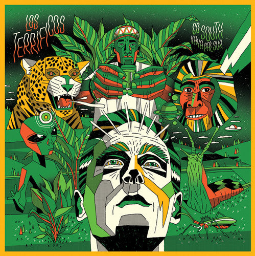 the album cover for Los Terrificos - Go South