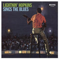 the album cover for Lightnin' Hopkins - Sings The Blues