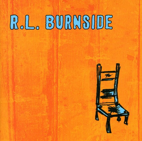the album cover for R.L. Burnside - Wish I Was in Heaven Sitting Down