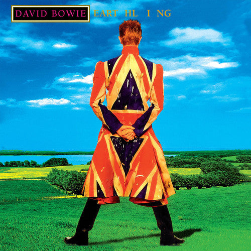 the album cover for David Bowie - Earthling